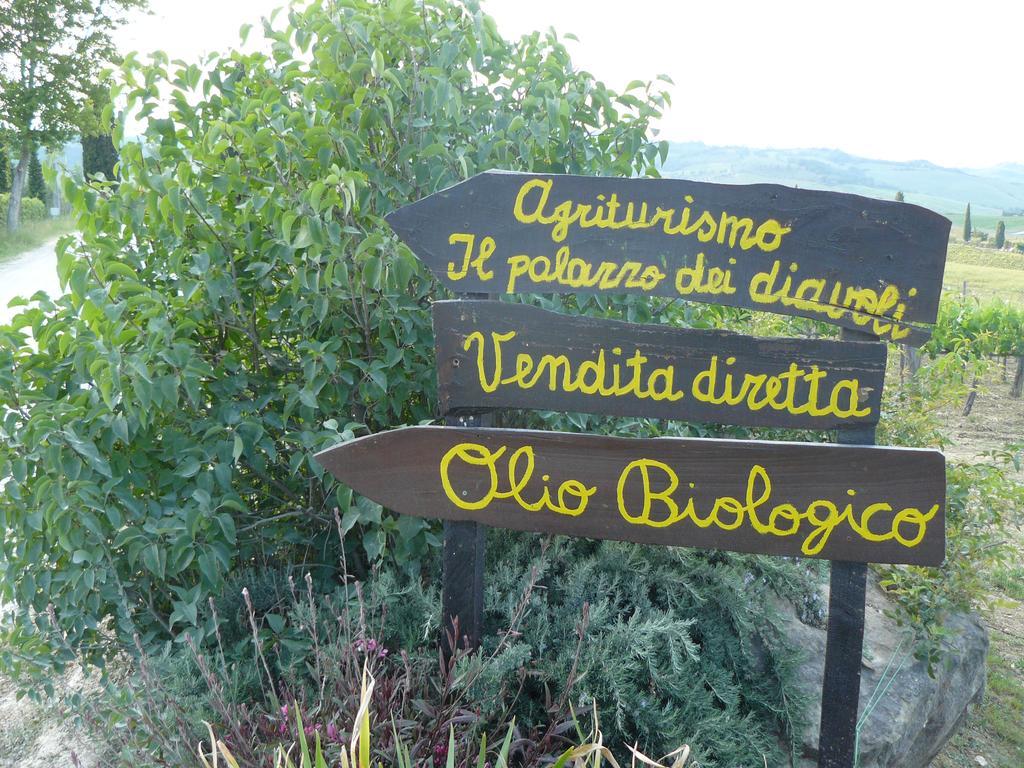 Il Palazzo Dei Diavoli Villa Montepulciano Stazione Buitenkant foto